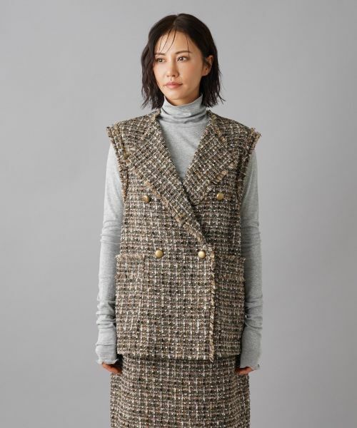 NEMIKA / ネミカ テーラードジャケット | 【大草直子さん×NEMIKA】ベスト【NEMIKA】 | 詳細6