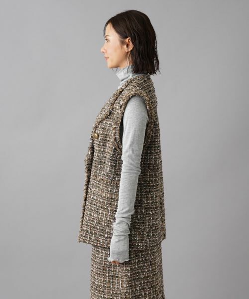 NEMIKA / ネミカ テーラードジャケット | 【大草直子さん×NEMIKA】ベスト【NEMIKA】 | 詳細7