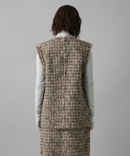 NEMIKA / ネミカ テーラードジャケット | 【大草直子さん×NEMIKA】ベスト【NEMIKA】 | 詳細8