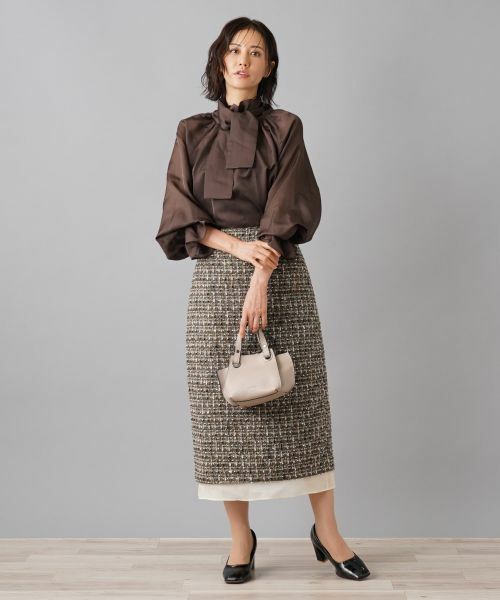 NEMIKA / ネミカ ミニ・ひざ丈スカート | 【大草直子さん×NEMIKA】タイトスカート【NEMIKA】 | 詳細2