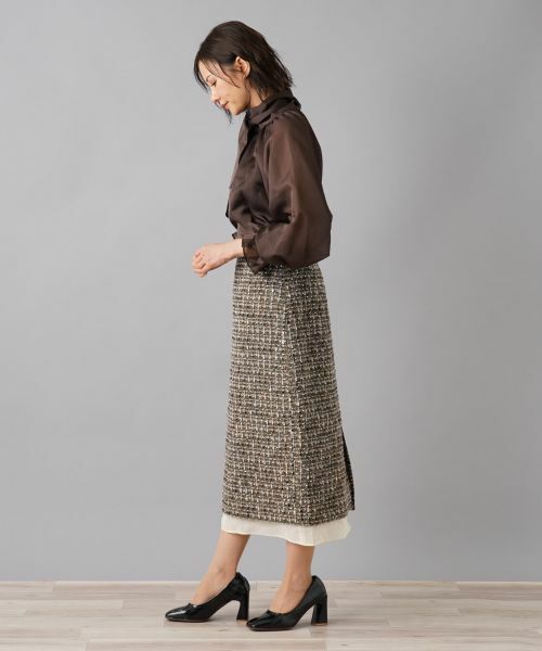 NEMIKA / ネミカ ミニ・ひざ丈スカート | 【大草直子さん×NEMIKA】タイトスカート【NEMIKA】 | 詳細3