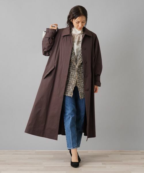 NEMIKA / ネミカ その他アウター | 【大草直子さん×NEMIKA】ステンカラーコート【NEMIKA】 | 詳細2