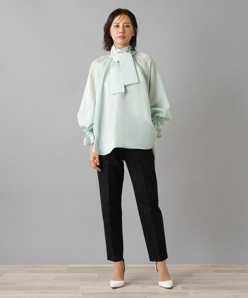 NEMIKA / ネミカ シャツ・ブラウス | 【大草直子さん×NEMIKA】ボウタイブラウス【NEMIKA】 | 詳細1