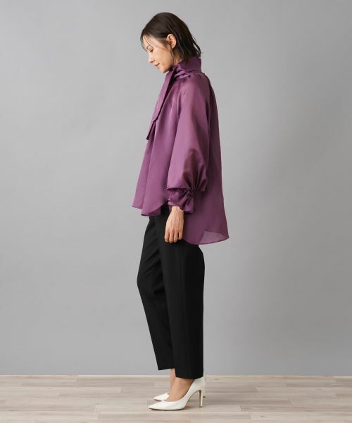 NEMIKA / ネミカ シャツ・ブラウス | 【大草直子さん×NEMIKA】ボウタイブラウス【NEMIKA】 | 詳細15