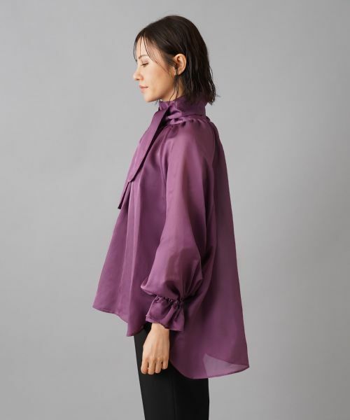 NEMIKA / ネミカ シャツ・ブラウス | 【大草直子さん×NEMIKA】ボウタイブラウス【NEMIKA】 | 詳細18