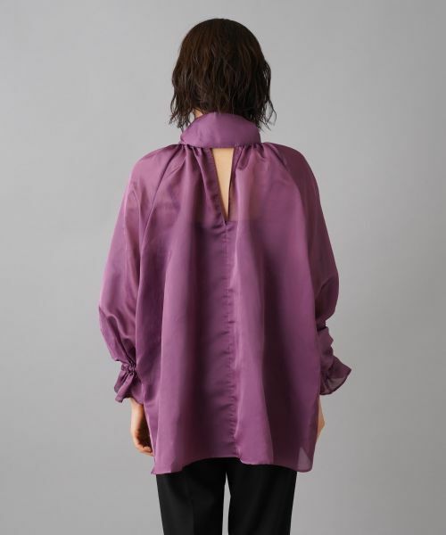 NEMIKA / ネミカ シャツ・ブラウス | 【大草直子さん×NEMIKA】ボウタイブラウス【NEMIKA】 | 詳細19