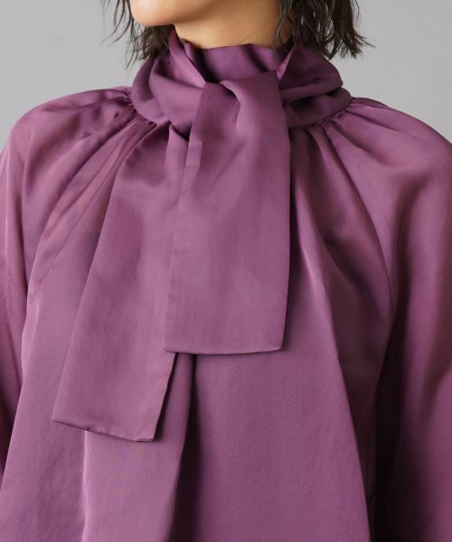 NEMIKA / ネミカ シャツ・ブラウス | 【大草直子さん×NEMIKA】ボウタイブラウス【NEMIKA】 | 詳細20