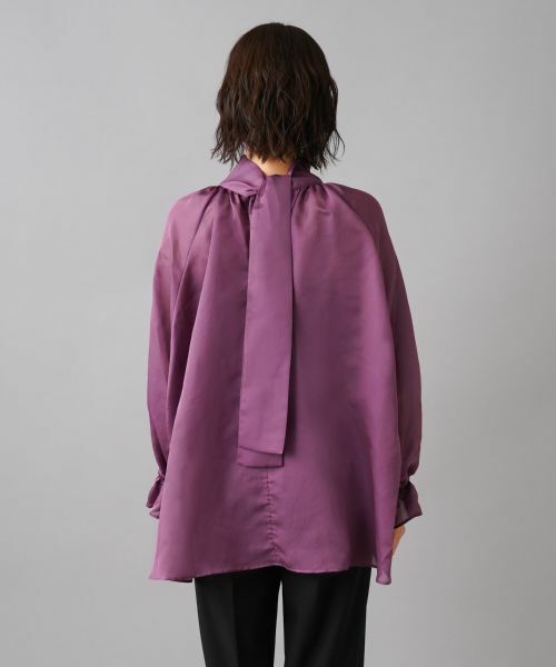 NEMIKA / ネミカ シャツ・ブラウス | 【大草直子さん×NEMIKA】ボウタイブラウス【NEMIKA】 | 詳細27