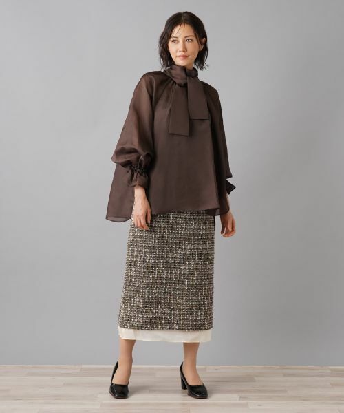 NEMIKA / ネミカ シャツ・ブラウス | 【大草直子さん×NEMIKA】ボウタイブラウス【NEMIKA】 | 詳細4