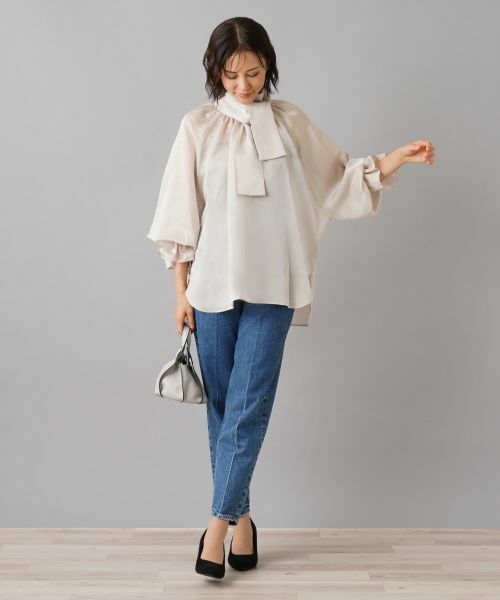 NEMIKA / ネミカ シャツ・ブラウス | 【大草直子さん×NEMIKA】ボウタイブラウス【NEMIKA】 | 詳細7