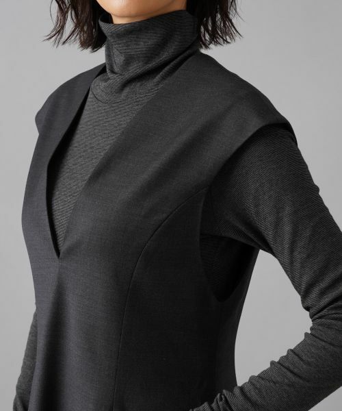 NEMIKA / ネミカ ドレス | 【大草直子さん×NEMIKA】Vネックワンピース【NEMIKA】 | 詳細9