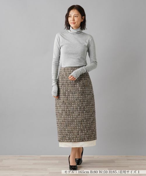 NEMIKA / ネミカ カットソー | 【大草直子さん×NEMIKA】ラメタートルカットソー【NEMIKA】 | 詳細11