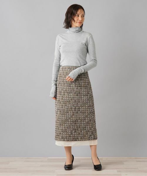 NEMIKA / ネミカ カットソー | 【大草直子さん×NEMIKA】ラメタートルカットソー【NEMIKA】 | 詳細14