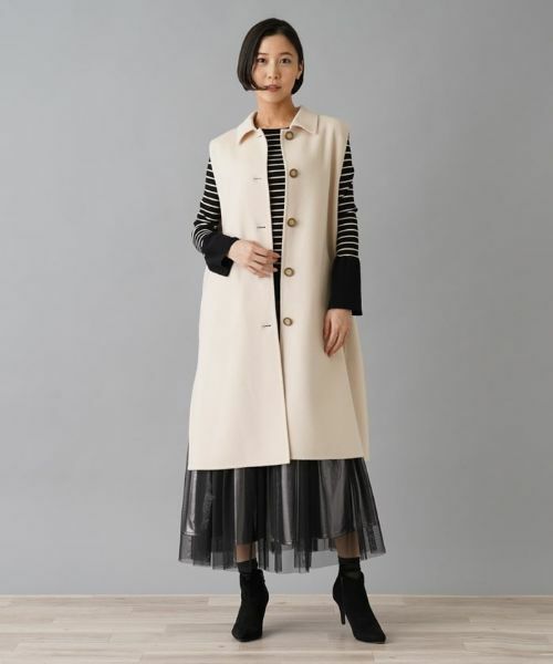 NEMIKA / ネミカ テーラードジャケット | ロングベスト【NEMIKA】 | 詳細1