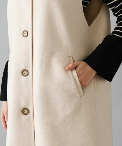 NEMIKA / ネミカ テーラードジャケット | ロングベスト【NEMIKA】 | 詳細16
