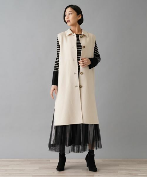 NEMIKA / ネミカ テーラードジャケット | ロングベスト【NEMIKA】 | 詳細2