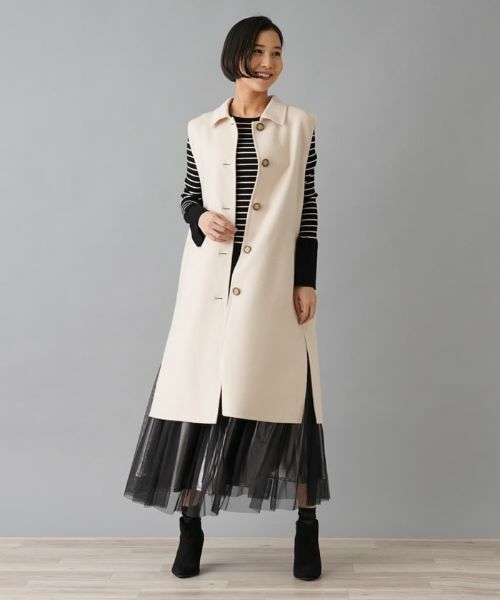 NEMIKA / ネミカ テーラードジャケット | ロングベスト【NEMIKA】 | 詳細4