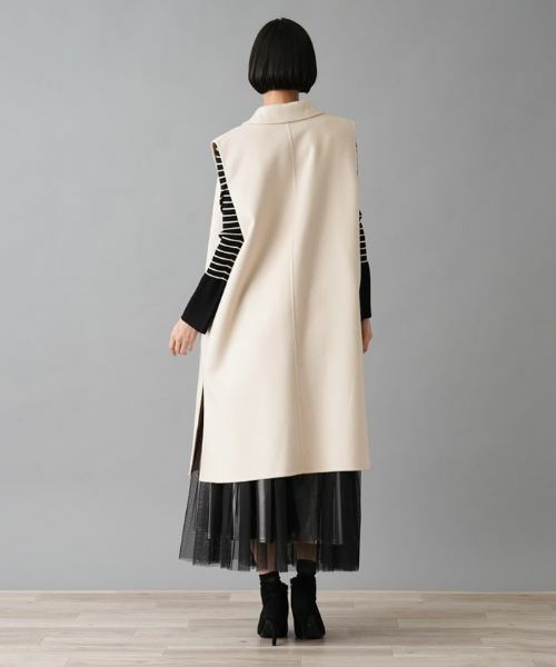 NEMIKA / ネミカ テーラードジャケット | ロングベスト【NEMIKA】 | 詳細8