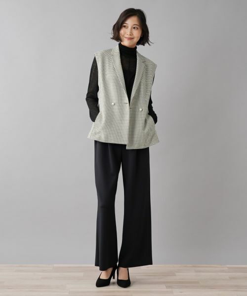 NEMIKA / ネミカ テーラードジャケット | ダブルブレストベスト【NEMIKA】 | 詳細1