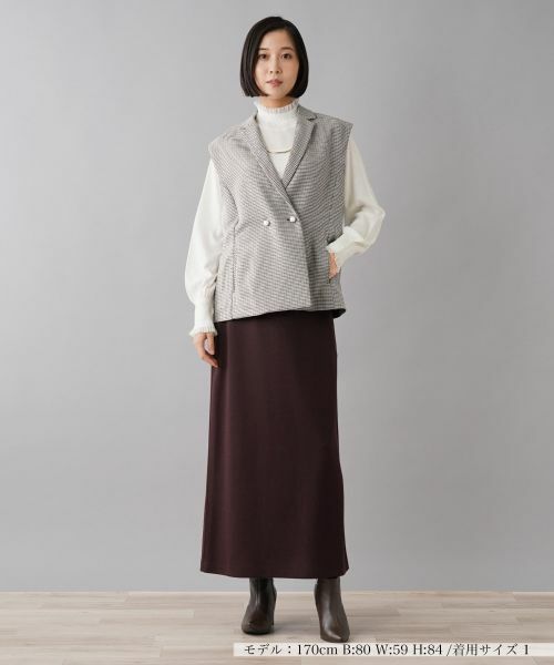 NEMIKA / ネミカ テーラードジャケット | ダブルブレストベスト【NEMIKA】 | 詳細5