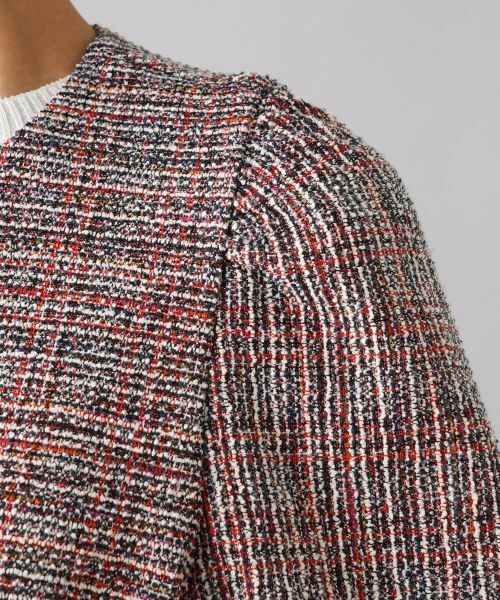 NEMIKA / ネミカ テーラードジャケット | ノーカラーツイードジャケット | 詳細18