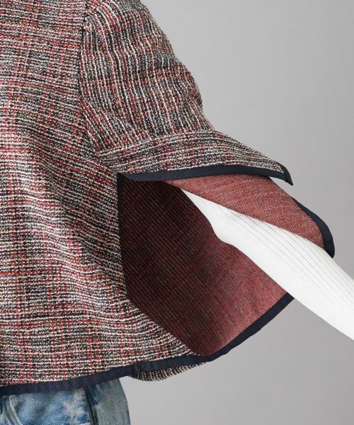 NEMIKA / ネミカ テーラードジャケット | ノーカラーツイードジャケット | 詳細20