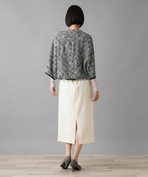 NEMIKA / ネミカ テーラードジャケット | ノーカラーツイードジャケット | 詳細3