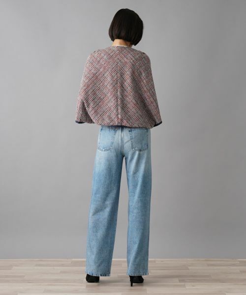 NEMIKA / ネミカ テーラードジャケット | ノーカラーツイードジャケット | 詳細8