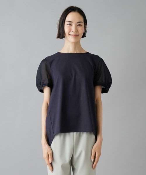 NEMIKA / ネミカ カットソー | 袖シアーカットソー【PUPULA】 | 詳細10
