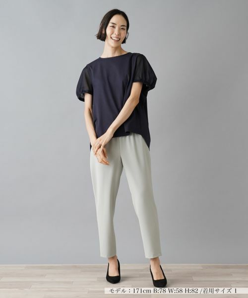 NEMIKA / ネミカ カットソー | 袖シアーカットソー【PUPULA】 | 詳細7