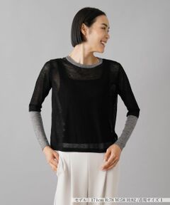 NEMIKA / ネミカ ニット・セーター | シアーニットトップス