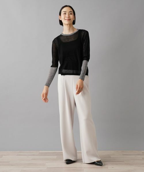 NEMIKA / ネミカ ニット・セーター | シアーニットトップス | 詳細13
