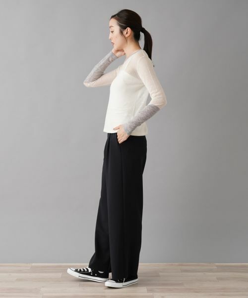 NEMIKA / ネミカ ニット・セーター | シアーニットトップス | 詳細2