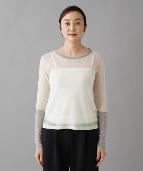 NEMIKA / ネミカ ニット・セーター | シアーニットトップス | 詳細4