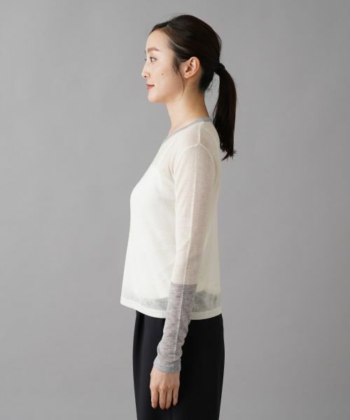 NEMIKA / ネミカ ニット・セーター | シアーニットトップス | 詳細5
