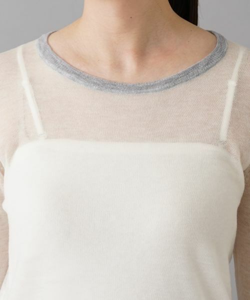 NEMIKA / ネミカ ニット・セーター | シアーニットトップス | 詳細7