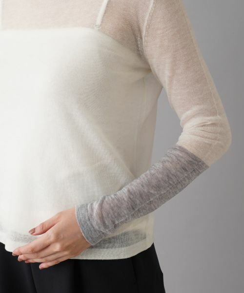 NEMIKA / ネミカ ニット・セーター | シアーニットトップス | 詳細9