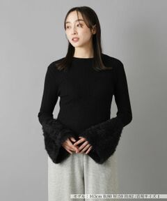 NEMIKA / ネミカ ニット・セーター | ラメスリーブニット【torrazzo donna】