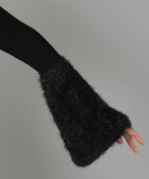 NEMIKA / ネミカ ニット・セーター | ラメスリーブニット【torrazzo donna】 | 詳細13