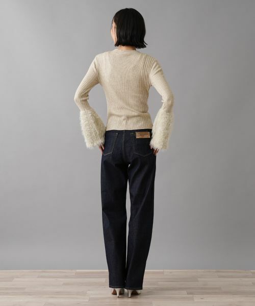 NEMIKA / ネミカ ニット・セーター | ラメスリーブニット【torrazzo donna】 | 詳細3