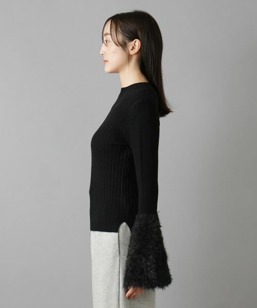 NEMIKA / ネミカ ニット・セーター | ラメスリーブニット【torrazzo donna】 | 詳細8