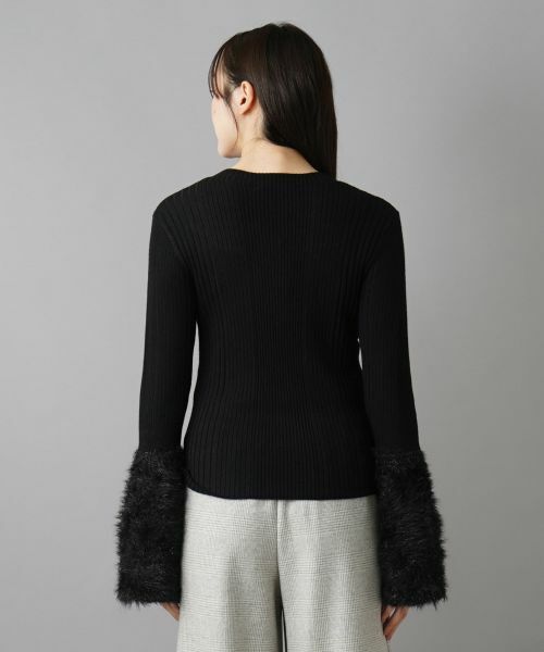 NEMIKA / ネミカ ニット・セーター | ラメスリーブニット【torrazzo donna】 | 詳細9
