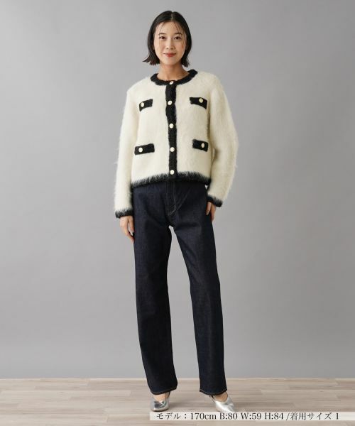 NEMIKA / ネミカ カーディガン・ボレロ | ジャケットライクカーディガン【torrazzo donna】 | 詳細4