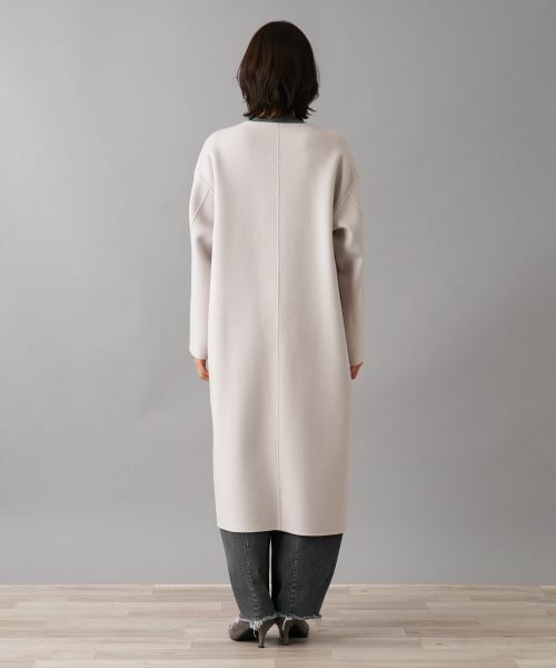 NEMIKA / ネミカ その他アウター | ノーカラーVネックコート【NEMIKA】 | 詳細11