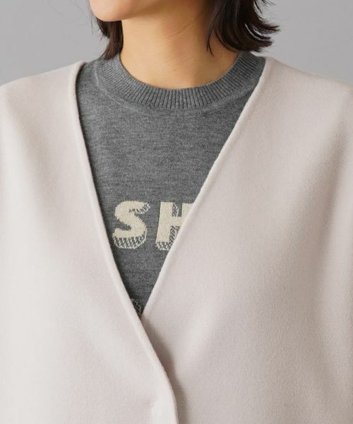 NEMIKA / ネミカ その他アウター | ノーカラーVネックコート【NEMIKA】 | 詳細12