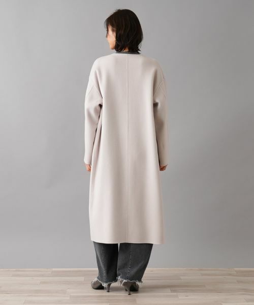 NEMIKA / ネミカ その他アウター | ノーカラーVネックコート【NEMIKA】 | 詳細8