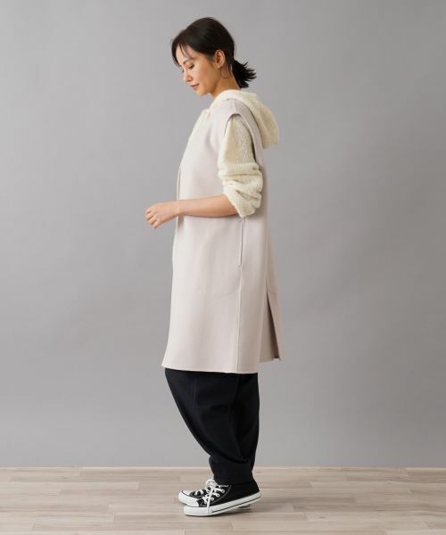 NEMIKA / ネミカ テーラードジャケット | Vネックロングベスト【NEMIKA】 | 詳細2