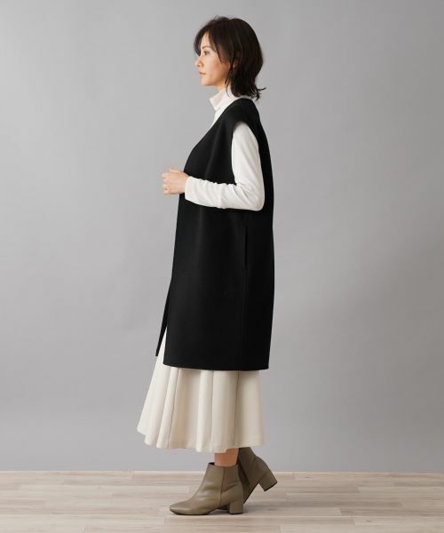 NEMIKA / ネミカ テーラードジャケット | Vネックロングベスト【NEMIKA】 | 詳細6