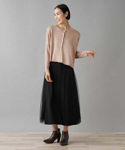 NEMIKA / ネミカ カーディガン・ボレロ | ラメニットトップス【NEMIKA】 | 詳細10