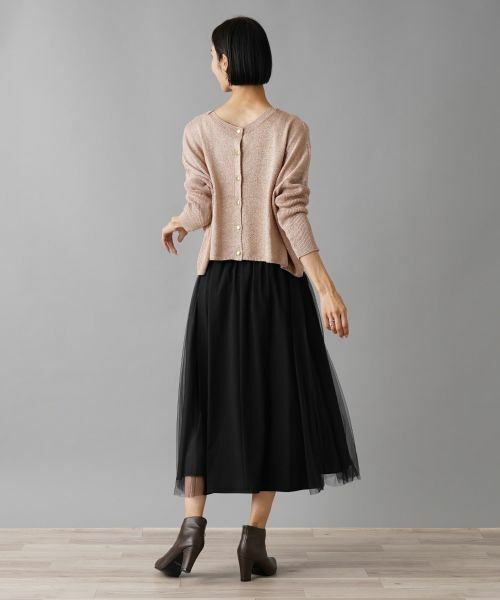 NEMIKA / ネミカ カーディガン・ボレロ | ラメニットトップス【NEMIKA】 | 詳細6